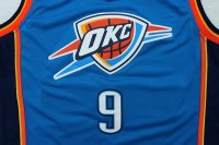 Camisetas NBA Oklahoma City Thunder 2014 Navidad Serge Azul
