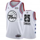 Camisetas NBA de Ben Simmons All Star 2019 Blanco