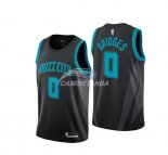 Camiseta NBA Ninos Charlotte Hornets Miles Bridges Nike Negro Ciudad 18/19