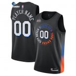 Camisetas NBA New York Knicks Personalizada Negro Ciudad 2020-21