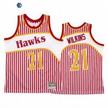 Camisetas NBA Atlanta Hawks Dominique Wilkins Rojo Hardwood Classics