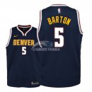 Camiseta NBA Ninos Denver Nuggets Will Barton Marino Icon 18/19