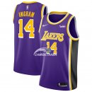 Camisetas NBA de Brandon Ingram Los Angeles Lakers Púrpura 18/19