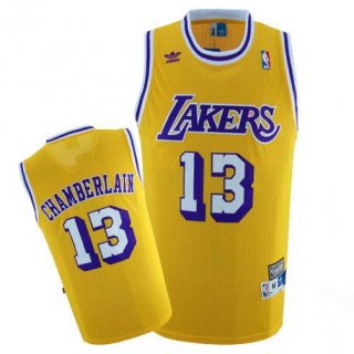 Camisetas NBA de Wilt Chamberlain Los Angeles Lakers Amarillo