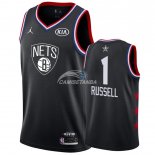 Camisetas NBA de DAngelo Russell All Star 2019 Negro