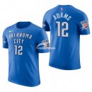 Camisetas NBA de Manga Corta Steven Adams Oklahoma City Thunder Azul 17/18