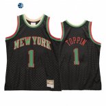 Camisetas NBA New York Knicks Obi Toppin Negro Hardwood Classics 2021