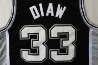 Camisetas NBA de Boris Diaw San Antonio Spurs Negro