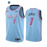 Camisetas NBA de Miami Heat Kyle Lowry Azul Ciudad 2021
