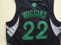 Camisetas NBA Minnesota Timberwolves 2016 Navidad Andrew Wiggins Negro