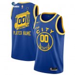 Camisetas NBA Golden State Warriors Personalizada Azul Hardwood Classics