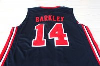 Camisetas NBA de Barkley USA 1992 Negro