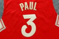 Camisetas NBA L.A.Clippers 2015 Navidad Paul Rojo