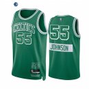 Camisetas NBA Nike Boston Celtics NO.55 Joe Johnson 75th Season Diamante Verde 75th Diamante Ciudad 2021-22