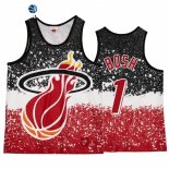 Camisetas NBA Miami Heat Chris Bosh Rojo Throwback 2021