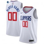 Camisetas NBA Los Angeles Clippers Personalizada Blanco Association 2019-20