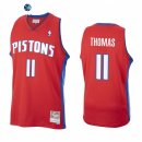 Camisetas NBA Detroit Pistons Isiah Thomas Rojo Throwback