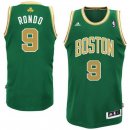Camisetas NBA de Rajon Rondo Boston Celtics Verde Oro