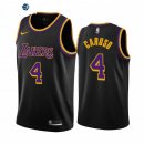Camisetas NBA Edición ganada Los Angeles Lakers Alex Caruso Negro 2020-21