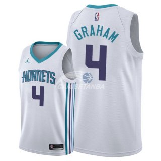 Camisetas NBA de Devonte Graham Charlotte Hornets Blanco Association 18/19
