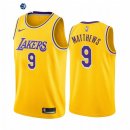 Camiseta NBA de Wesley Matthews Los Angeles Lakers Amarillo Icon 2020-21