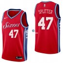 Camisetas NBA deTiago Splitter Philadelphia 76ers Rojo Statement 17/18