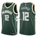 Camisetas NBA de Jabari Parker Milwaukee Bucks Verde Icon 17/18