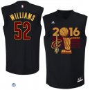 Camisetas NBA Cleveland Cavaliers Mo Williams 2016 Finals Negro