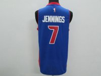 Camisetas NBA de Brandon Jennings Detroit Pistons Azul