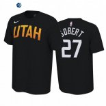 T-Shirt NBA Utah Jazz Rudy Gobert Negro Earned Edition 2019-20
