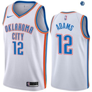 Camisetas NBA de Steven Adams Oklahoma City Thunder Blanco Association 19/20