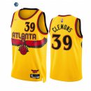 Camisetas NBA Nike Atlanta Hawks NO.39 Chris Clemons 75th Diamond Oro Ciudad 2021-22
