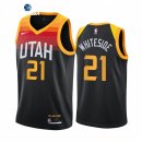Camisetas NBA de Utah Jazz Hassan Whiteside Nike Negro Ciudad 2021-22