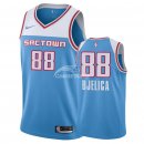 Camisetas NBA de Nemanja Bjelica Sacramento Kings Nike Azul Ciudad 18/19