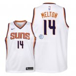 Camisetas de NBA Ninos Phoenix Suns De'Anthony Melton Blanco Association 2018