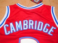 Camisetas NBA Cambridge Pelicula Baloncesto Bel Air Academy Rojo