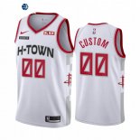 Camisetas NBA Houston Rockets Personalizada Blanco Ciudad 2019-20