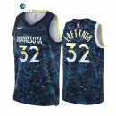 Camisetas NBA de Minnesota Timberwolvs Christian Laettner Select Series Marino Camuflaje 2021