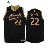 Camisetas de NBA Ninos Toronto Raptors Patrick McCaw Negro Ciudad 2021