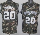 Camisetas NBA 2013 Camuflaje Ginobili