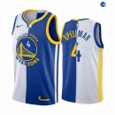 Camisetas NBA de Omari Spellman Golden State Warriors Azul Blanco Split Edition 19/20