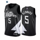 Camisetas NBA Nike Los Angeles Clippers NO.5 Luke Kennard Negro Statement 2022-23