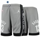 Camisetas NBA de Brooklyn Nets James Harden Gris
