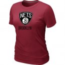 Camisetas NBA Mujeres Brooklyn Nets Borgona