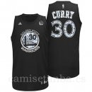 Camisetas NBA de Stephen Curry Golden State Warriors Negro