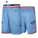 Pantalon NBA de Miami Heat Chris Bosh Nike Azul Ciudad