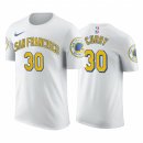 T Shirt NBA Golden State Warriors Stephen Curry Blanco