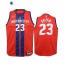 Camiseta NBA Ninos Detroit Pistons Blake Griffin Rojo Ciudad 2019-20