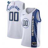 Camisetas NBA Indiana Pacers Personalizada Blanco Ciudad 2019-20