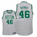 Camiseta NBA Ninos Boston Celtics Aron Baynes Nike Gris Ciudad 2018